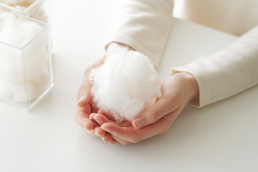 <!-- 素材へのこだわり -->Finest cashmere