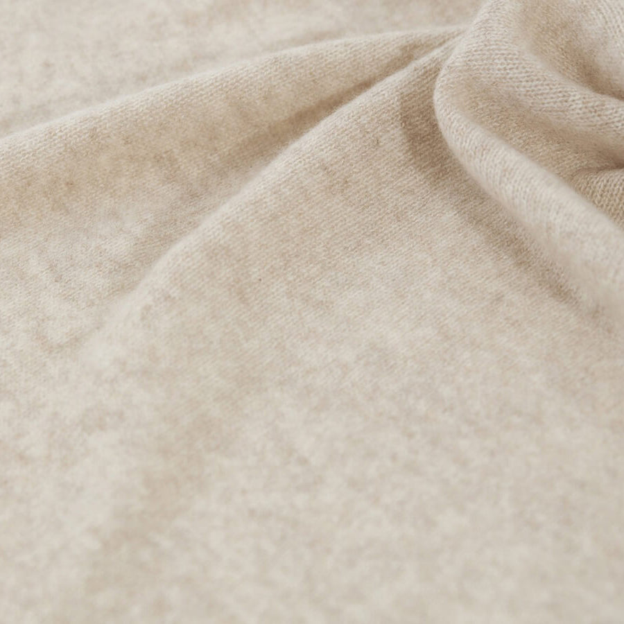 Étole d'ange en tricot cachemire (160cm × 50cm)