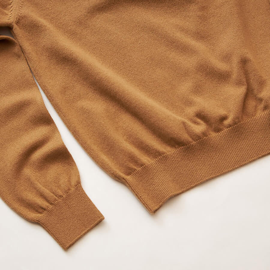 【Sample】Cashmere crew-neck sweater / S,M,L size