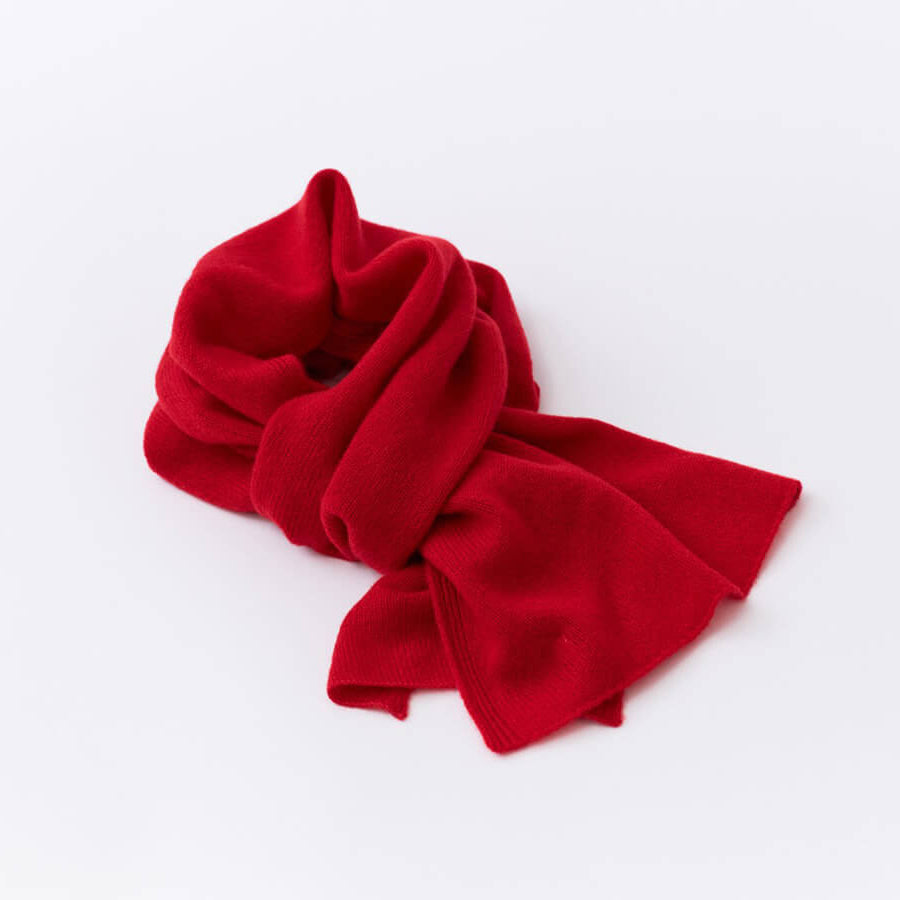 Écharpe d'ange en tricot de cachemire (150 cm × 30 cm)