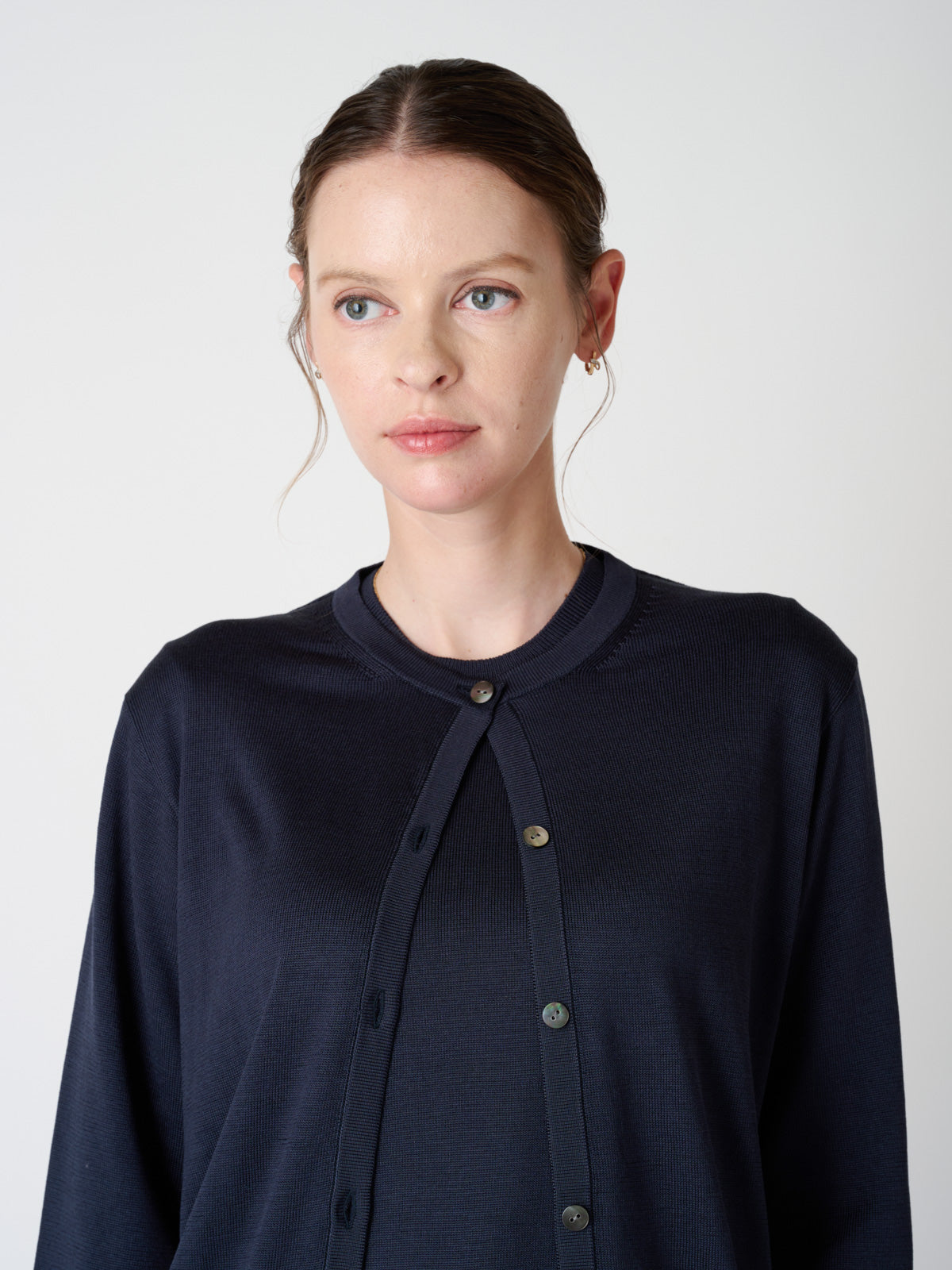 Pull col rond en cachemire