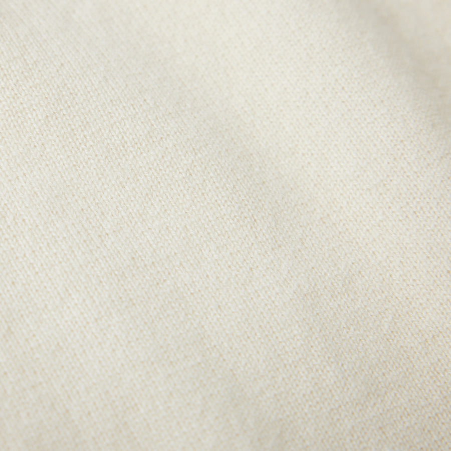 Personalized custom order of women's Japanese luxury cashmere knit crew-neck sweater