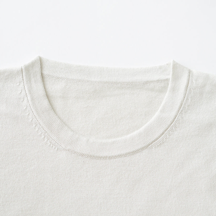 Pull col rond en cachemire