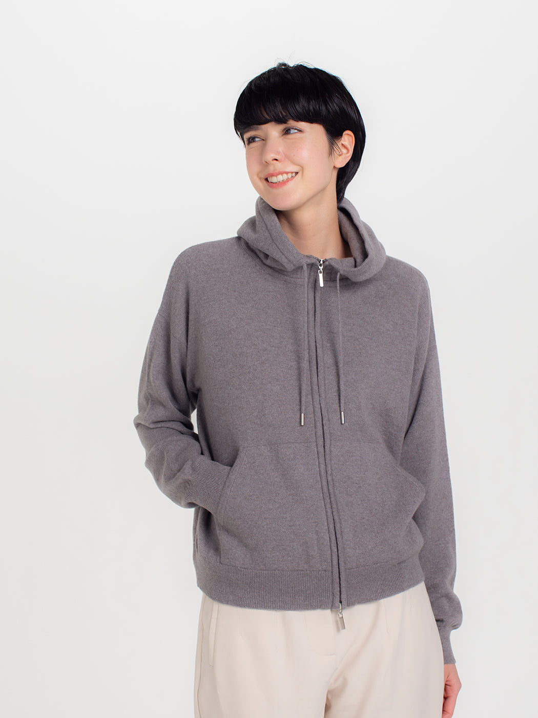 Cashmere hoodie