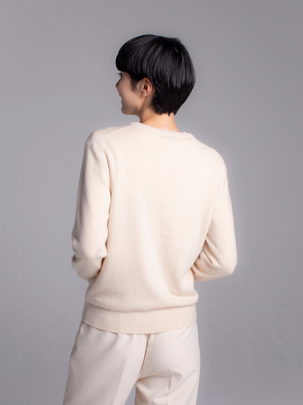Baby Cashmere 休闲圆领开衫