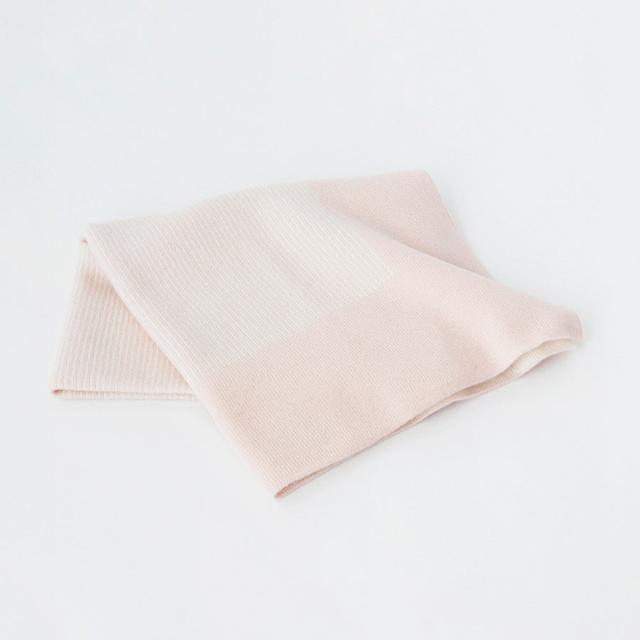 Cashmere knit blanket ? framed border design