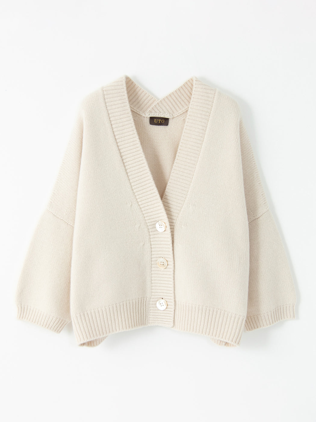 Cashmere bolero cardigan