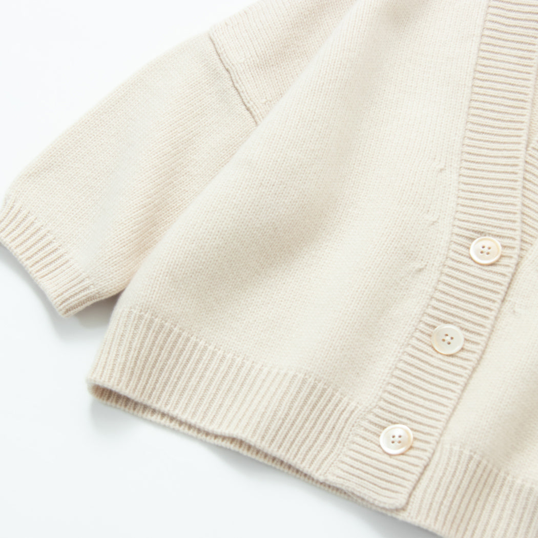 Cashmere bolero cardigan