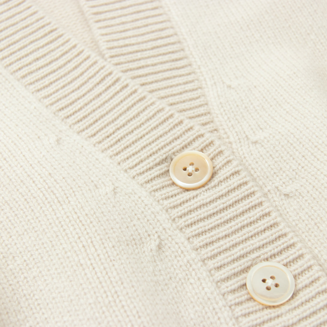 Cashmere bolero cardigan