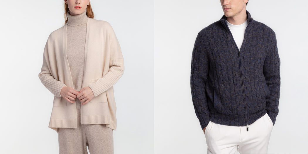 Luxury Cashmere cardigan for Women