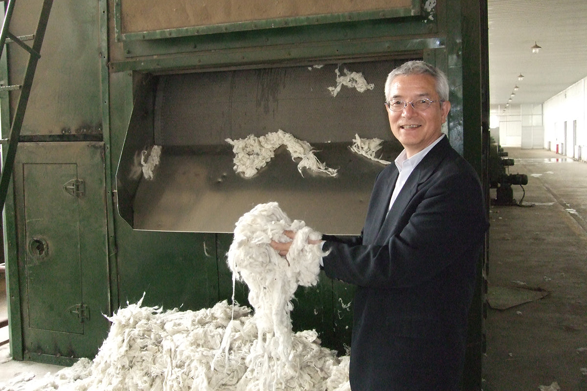 Cashmere Process Creating Cashmere Fluffy③ The Hair Washing Process