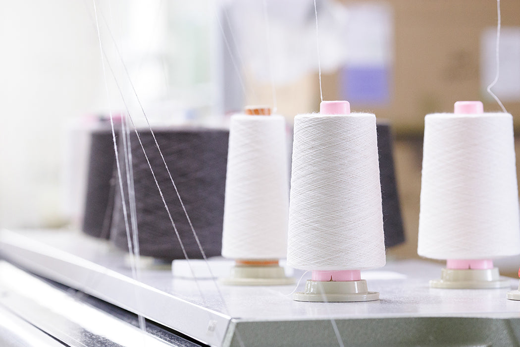 <!-- カシミヤ糸の紡績もメイド・イン・ジャパン -->Japanese Born Cashmere Yarn, A Material the World Recognizes