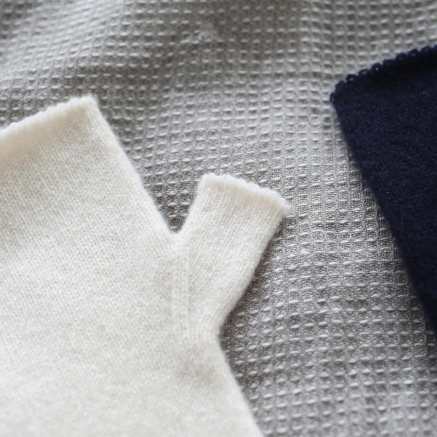 Chauffe-mains en tricot de cachemire