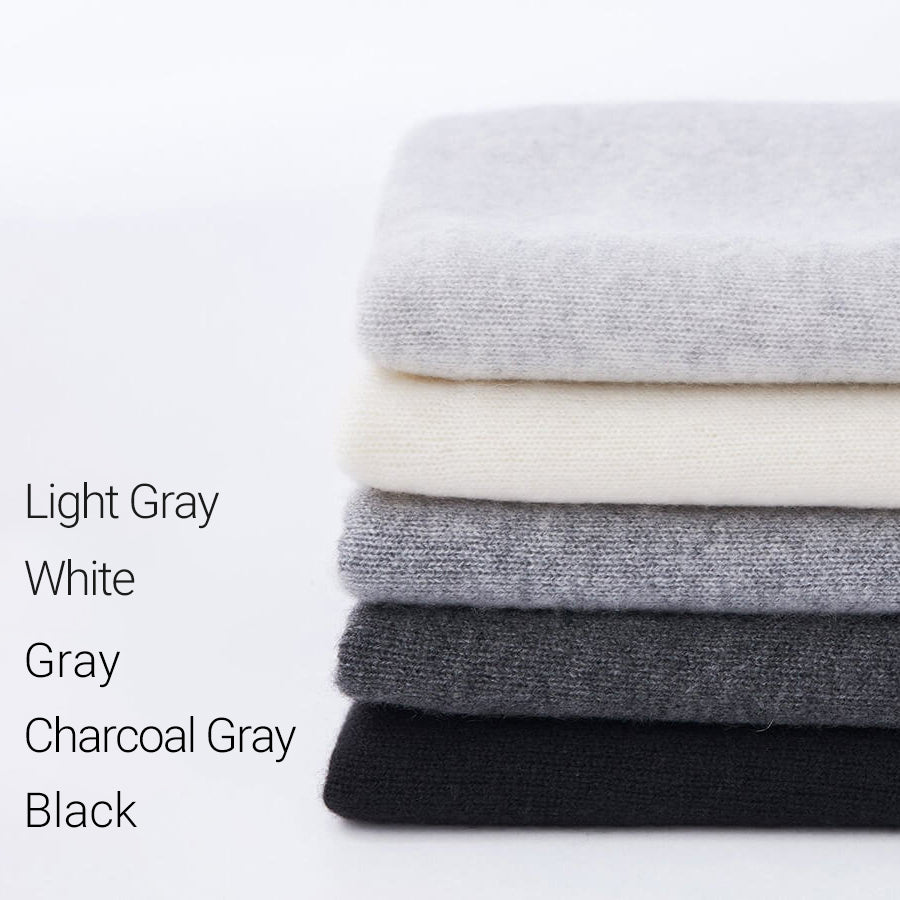 Cashmere high-necked jacket