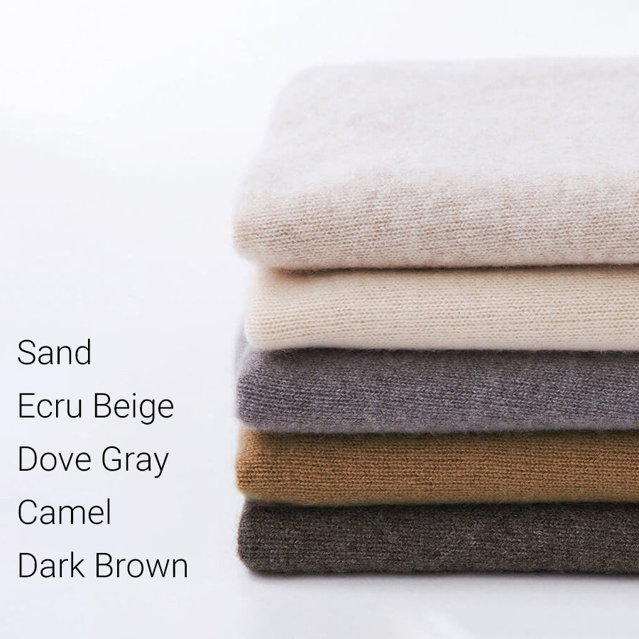 Cashmere high-necked jacket
