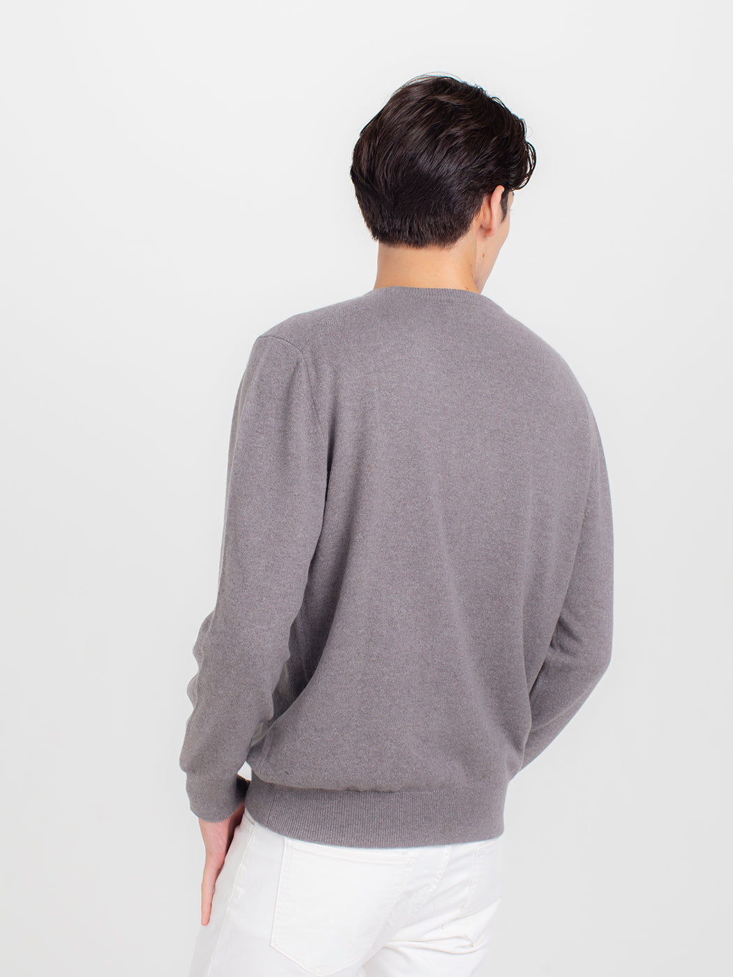 Cashmere crew-neck sweater