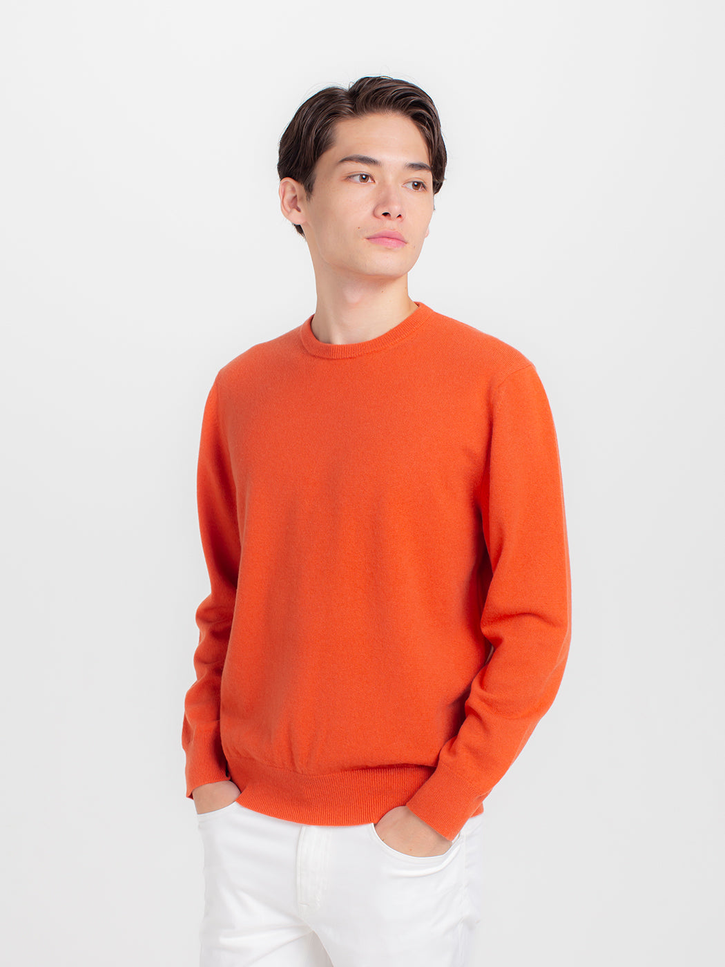 Cashmere crew-neck sweater