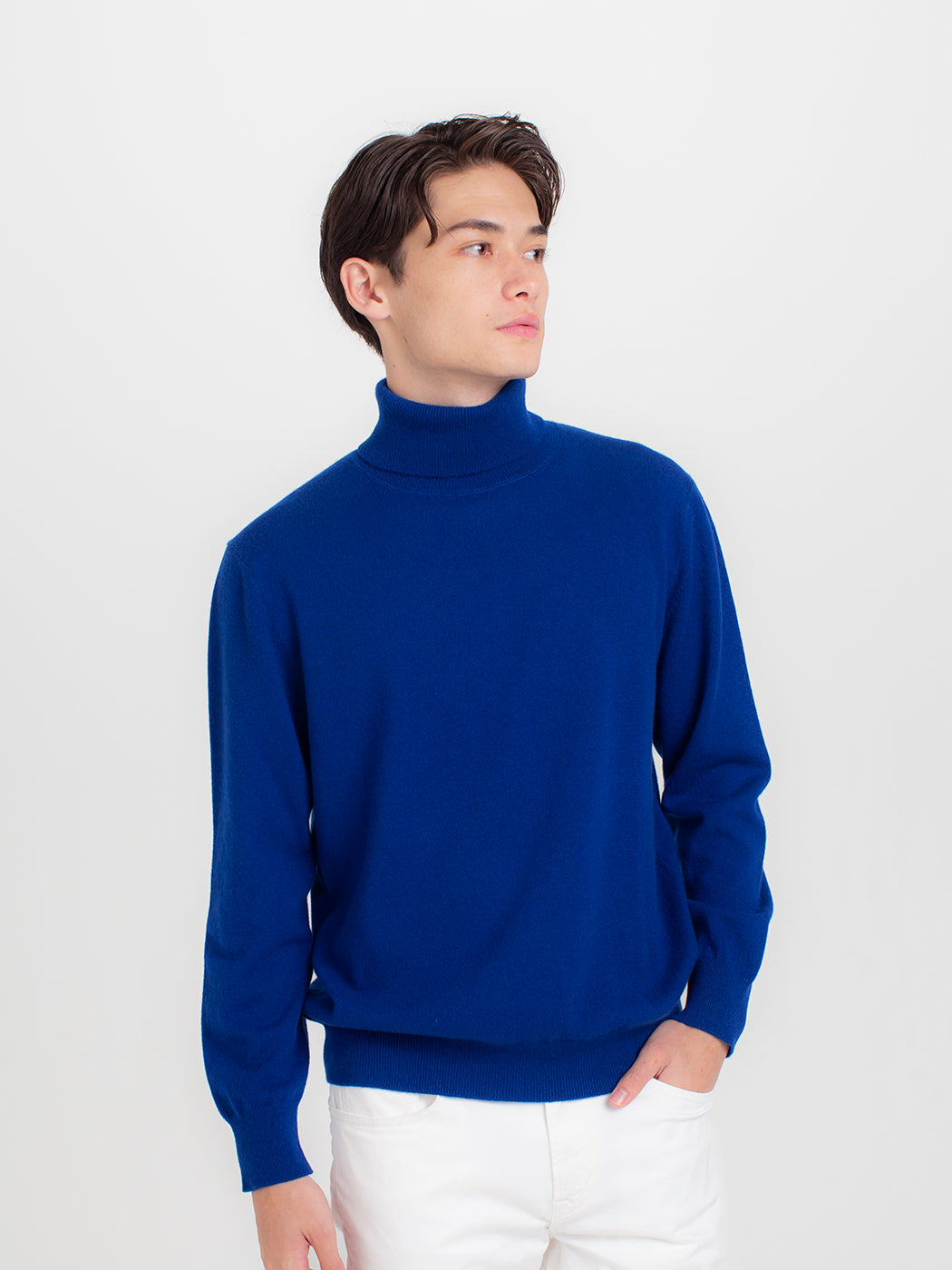 Cashmere turtleneck sweater