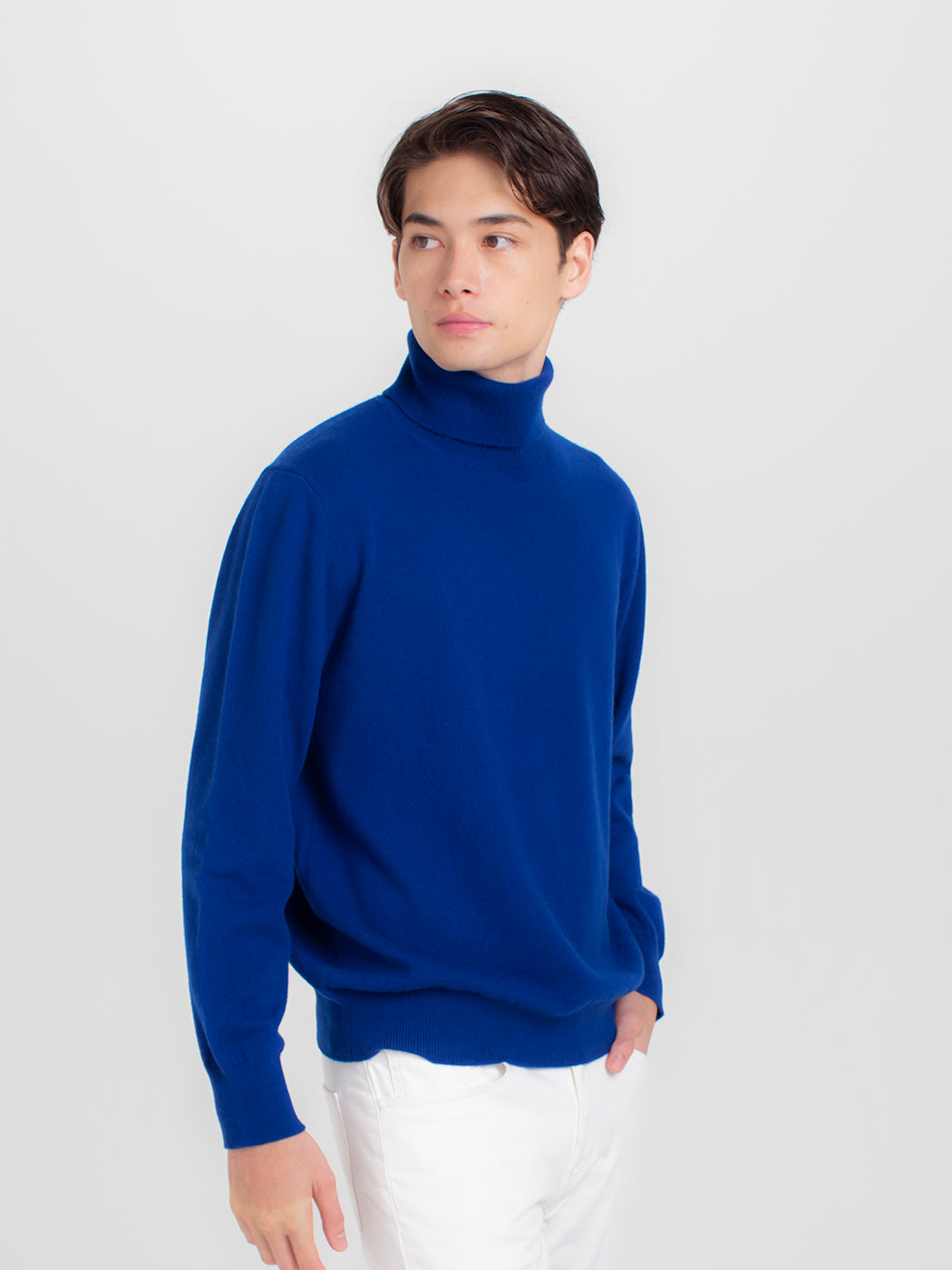 Cashmere turtleneck sweater