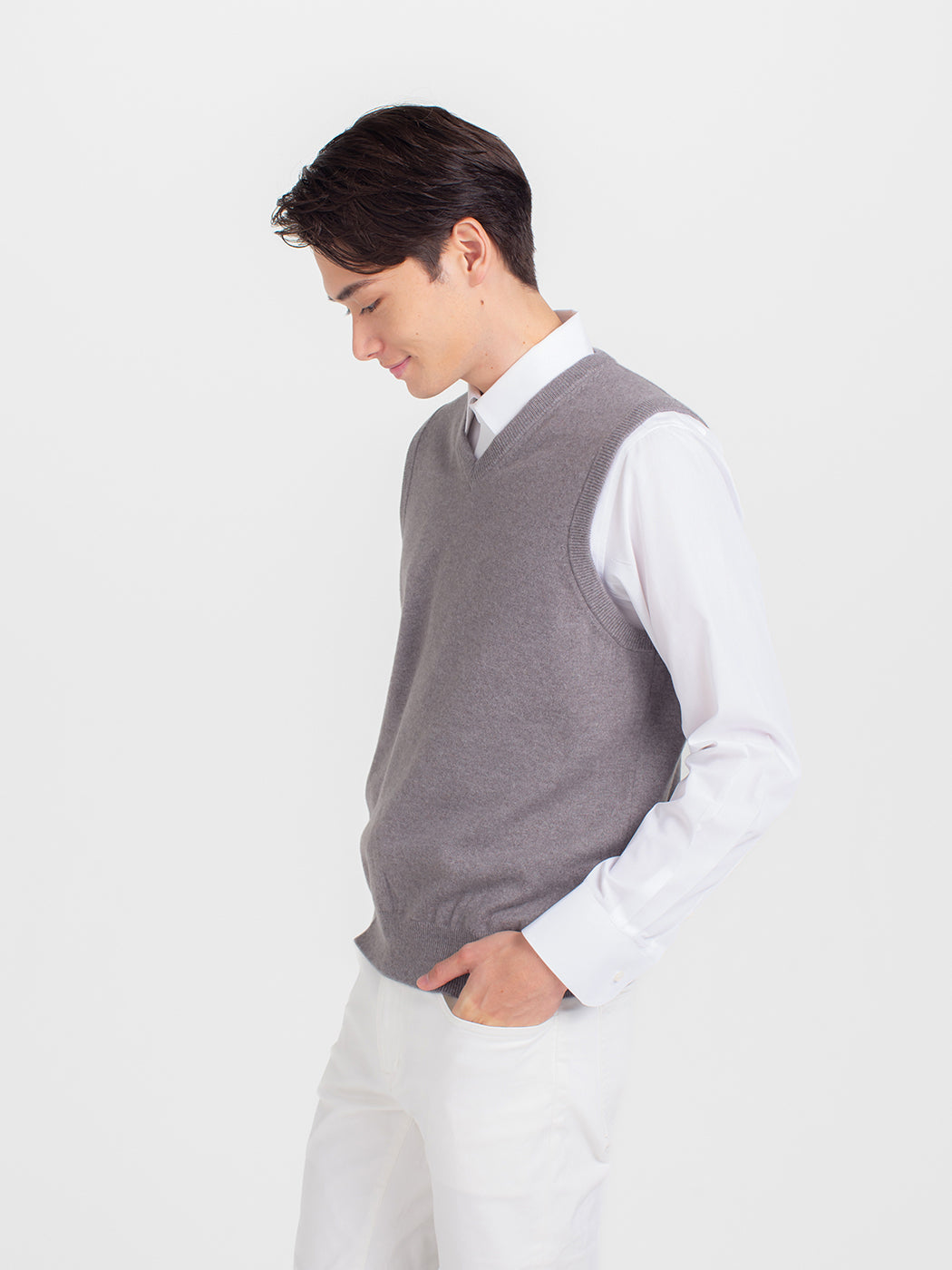 Cashmere vest