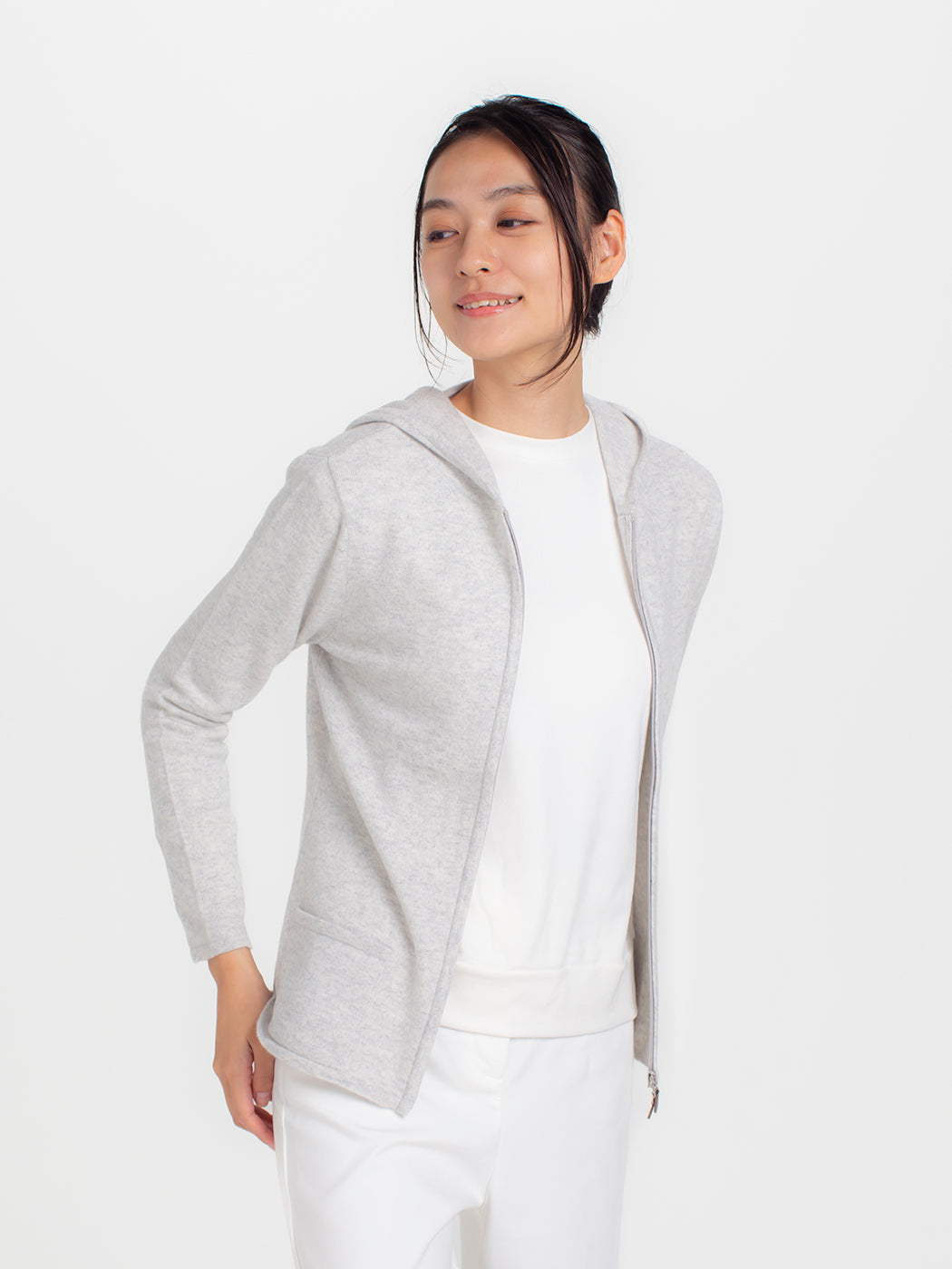 Cashmere hoodie