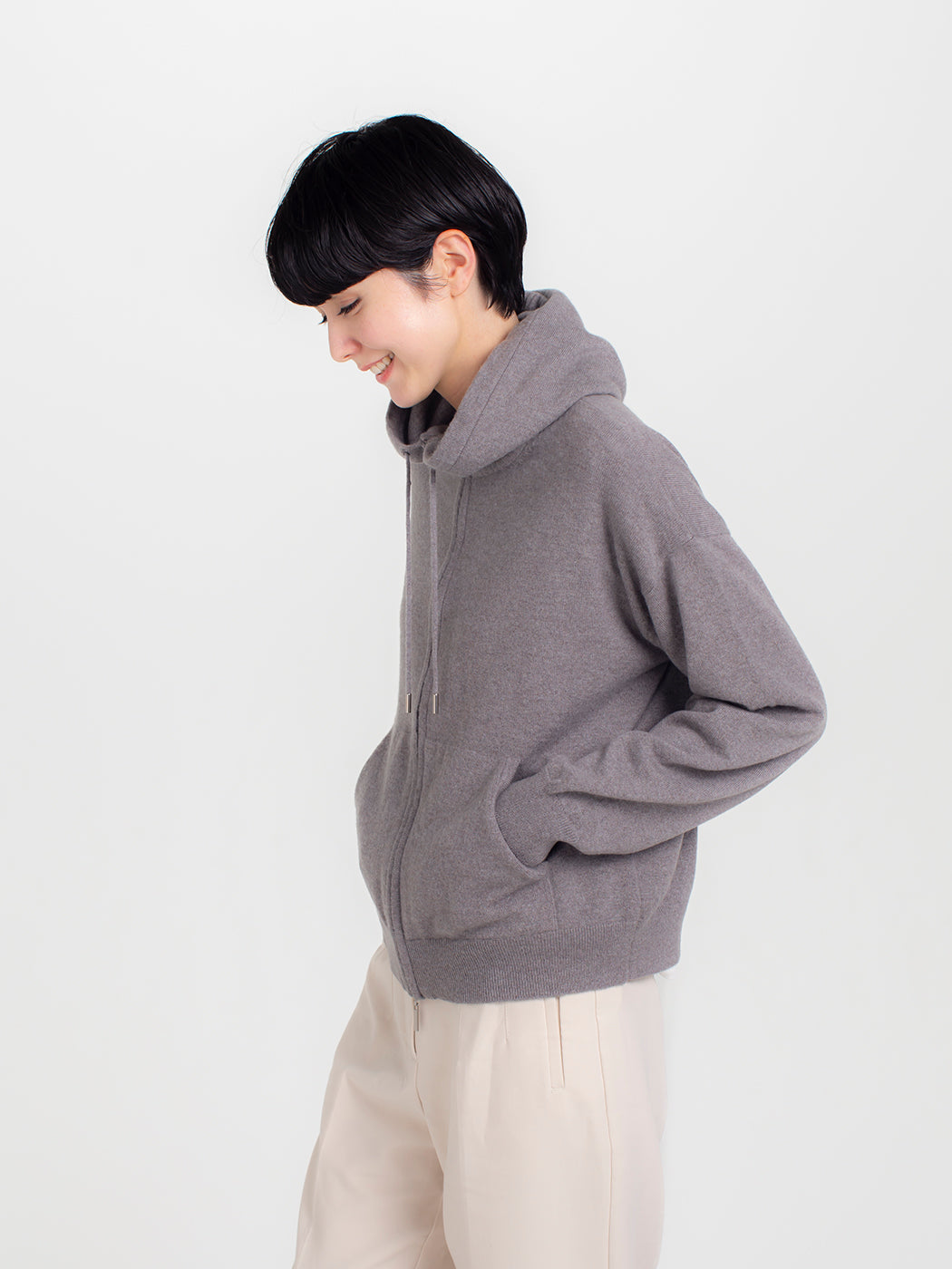 Cashmere hoodie