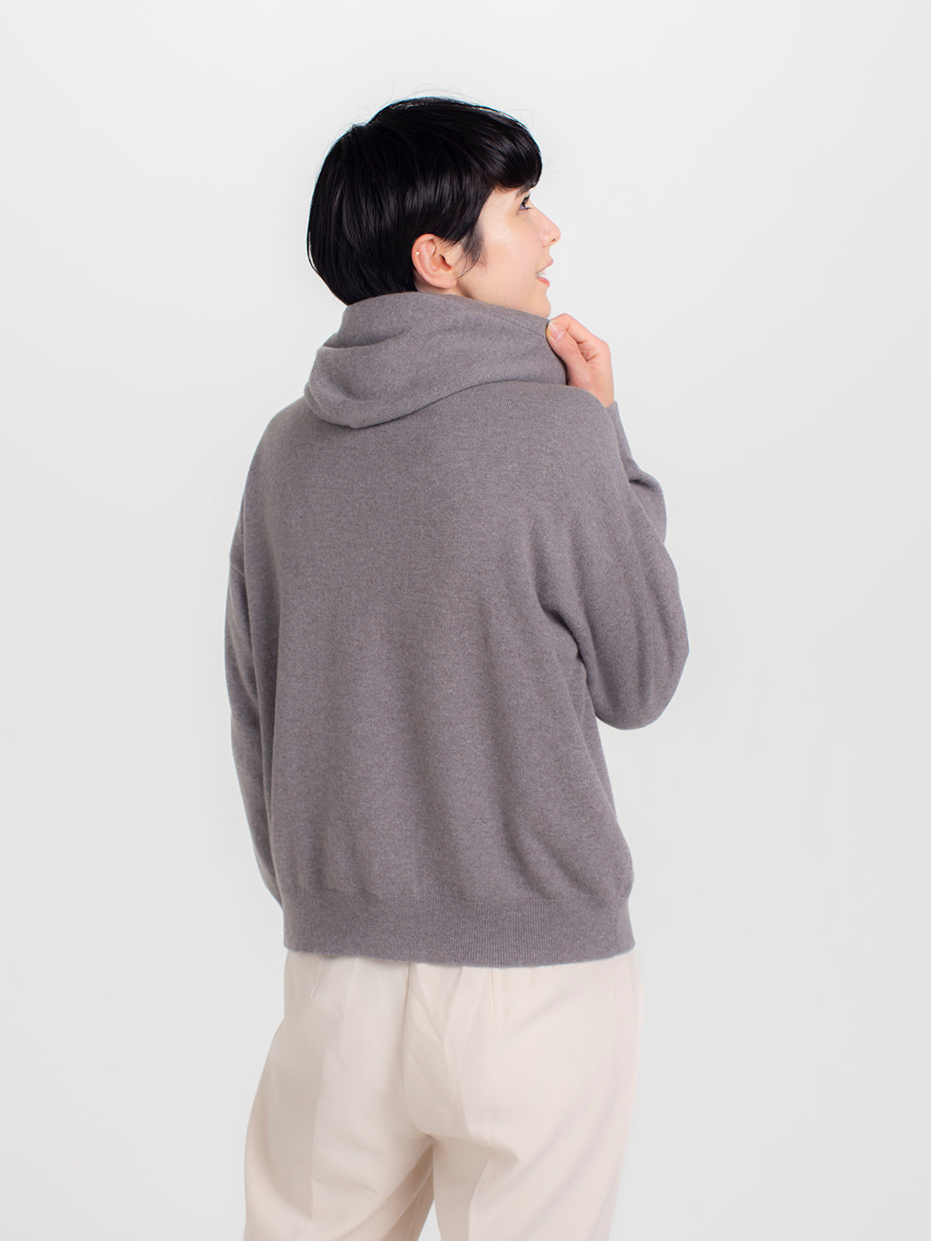 Cashmere hoodie