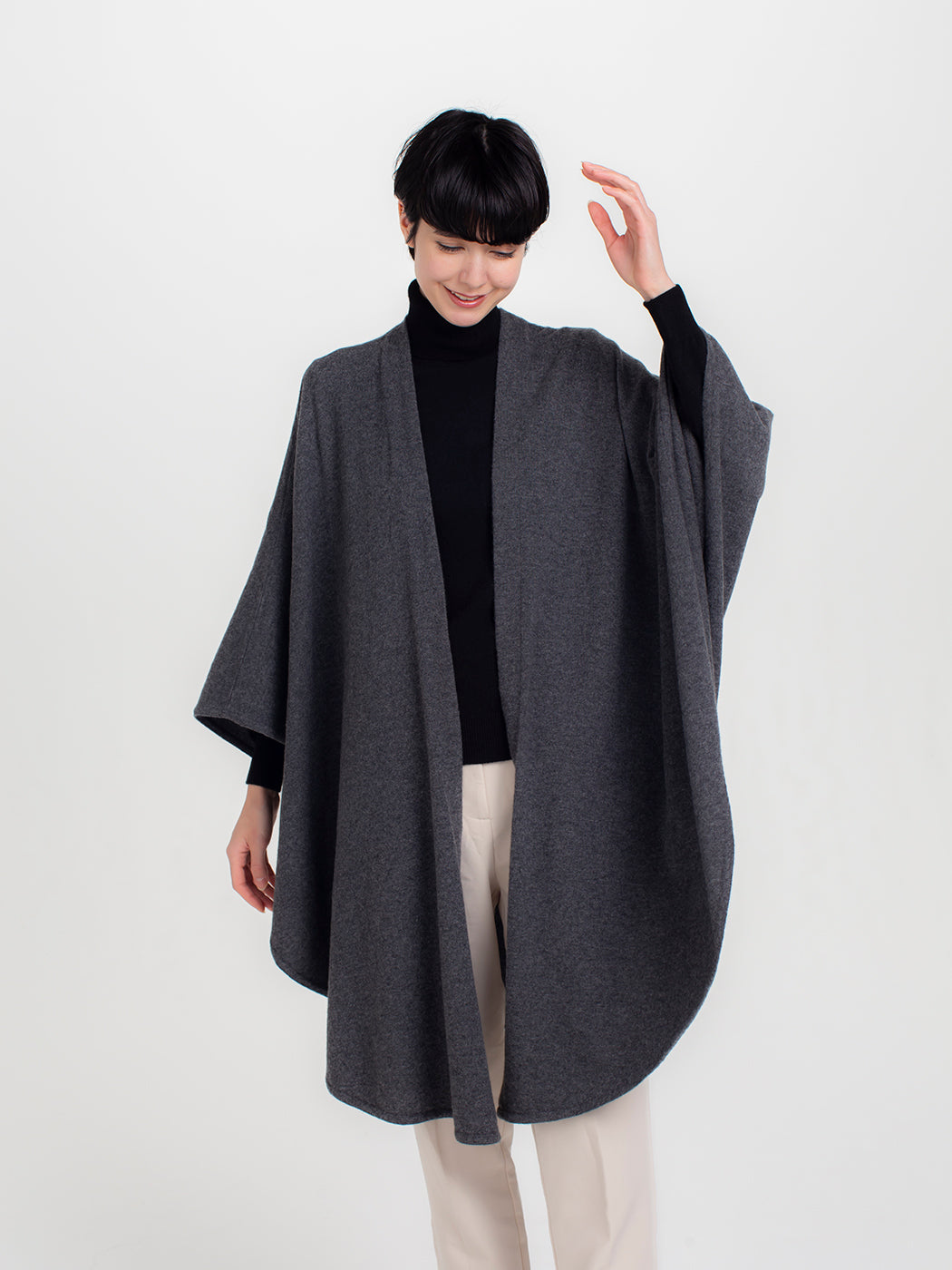 Cashmere cloak