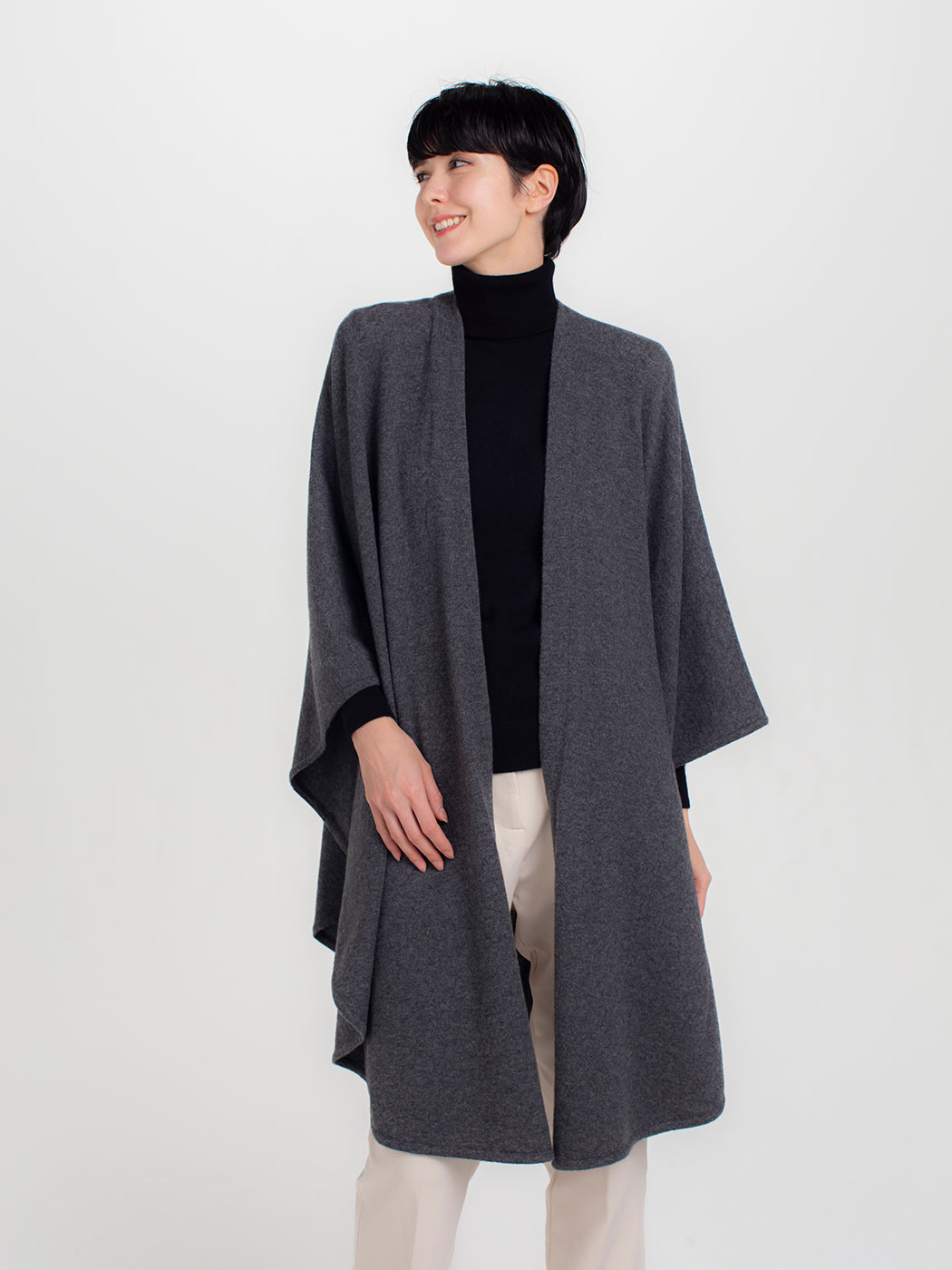 Cashmere cloak