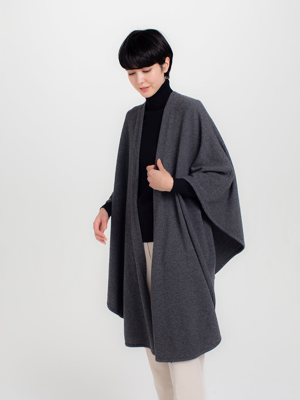 Cashmere cloak