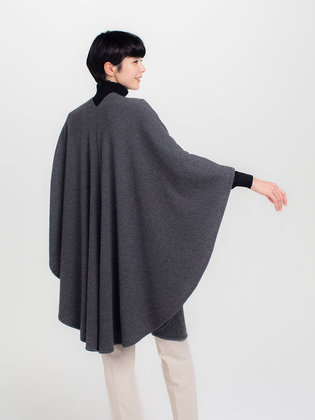 Cashmere cloak