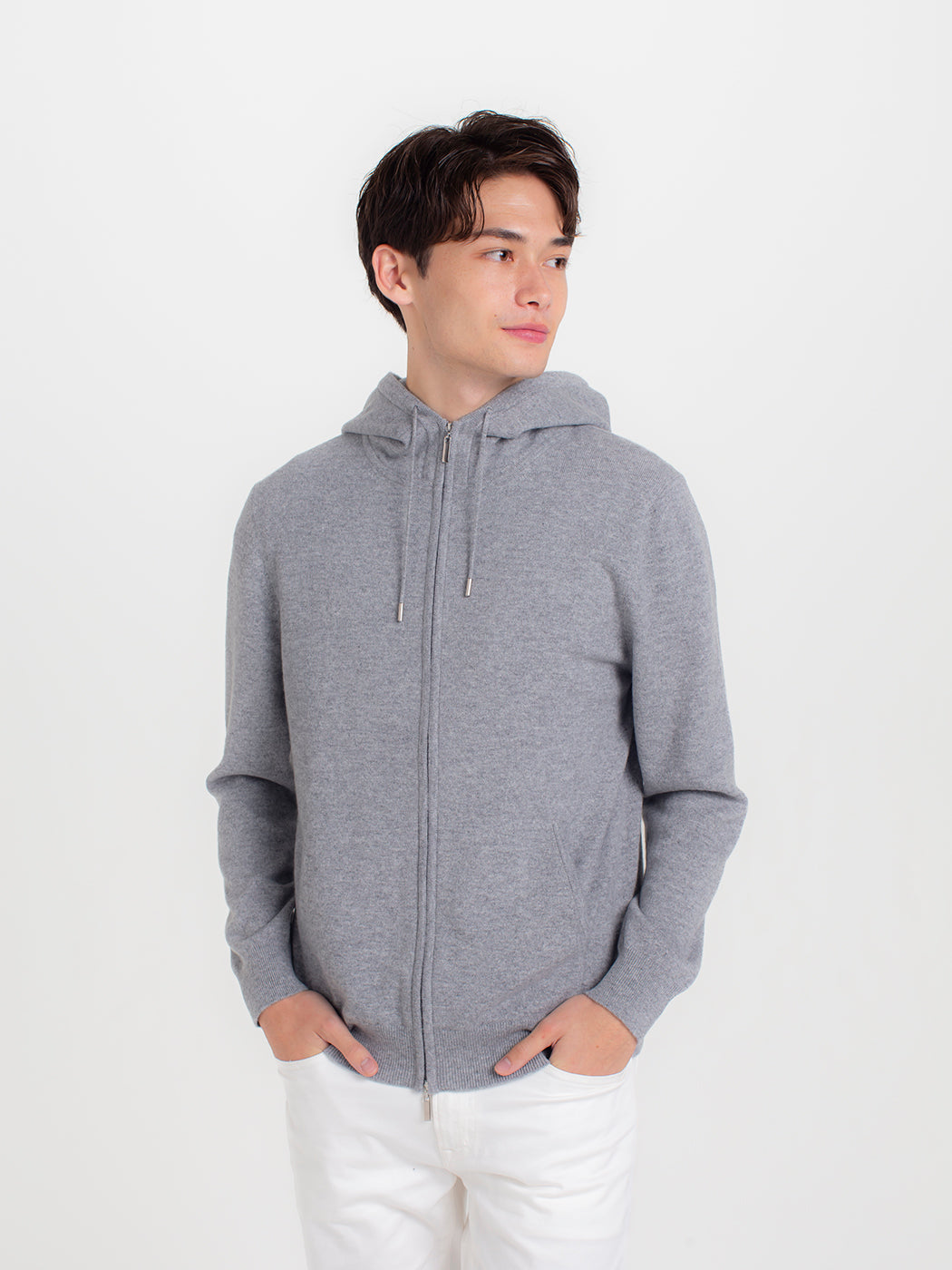 Cashmere hoodie