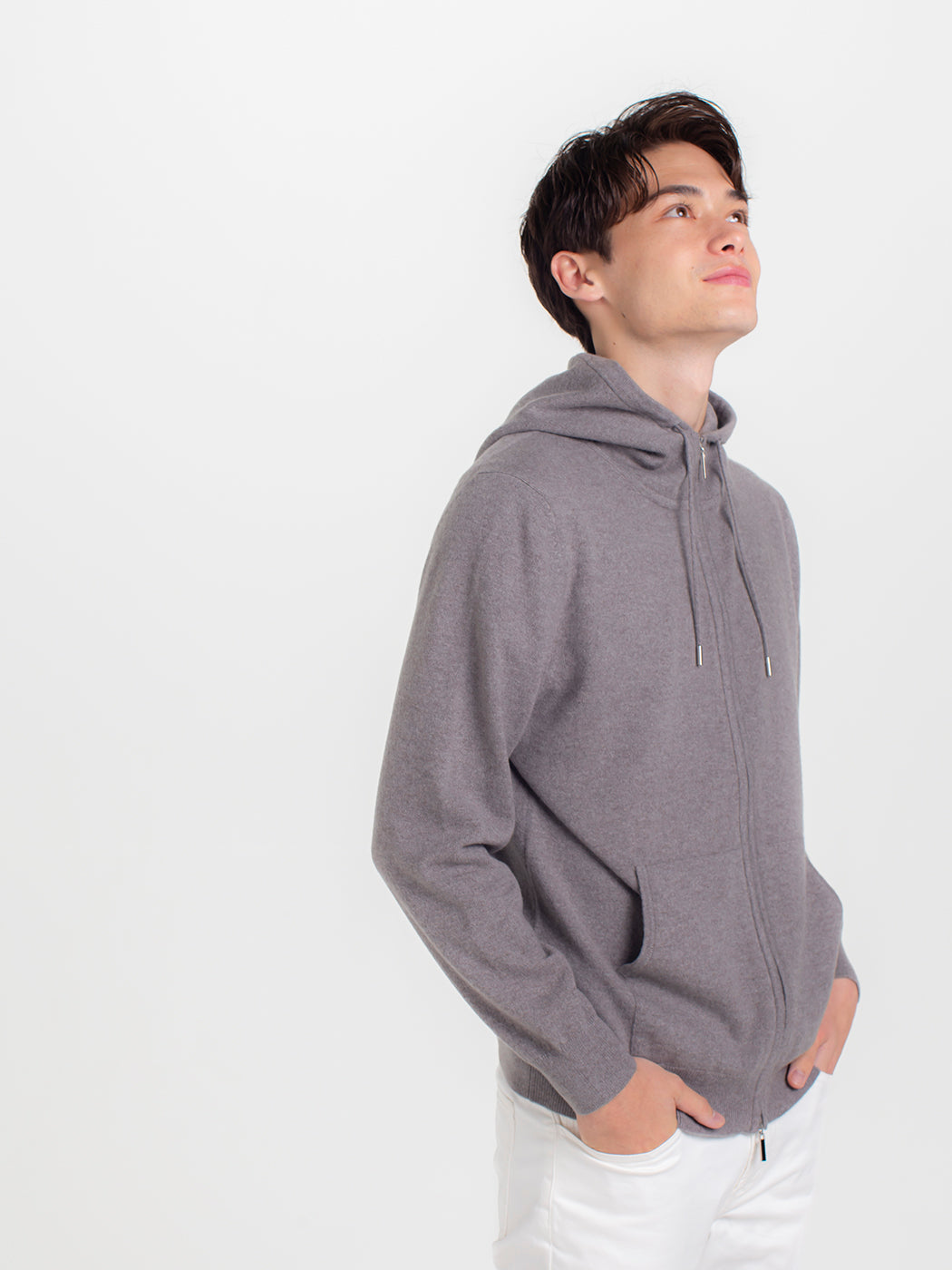 Cashmere hoodie