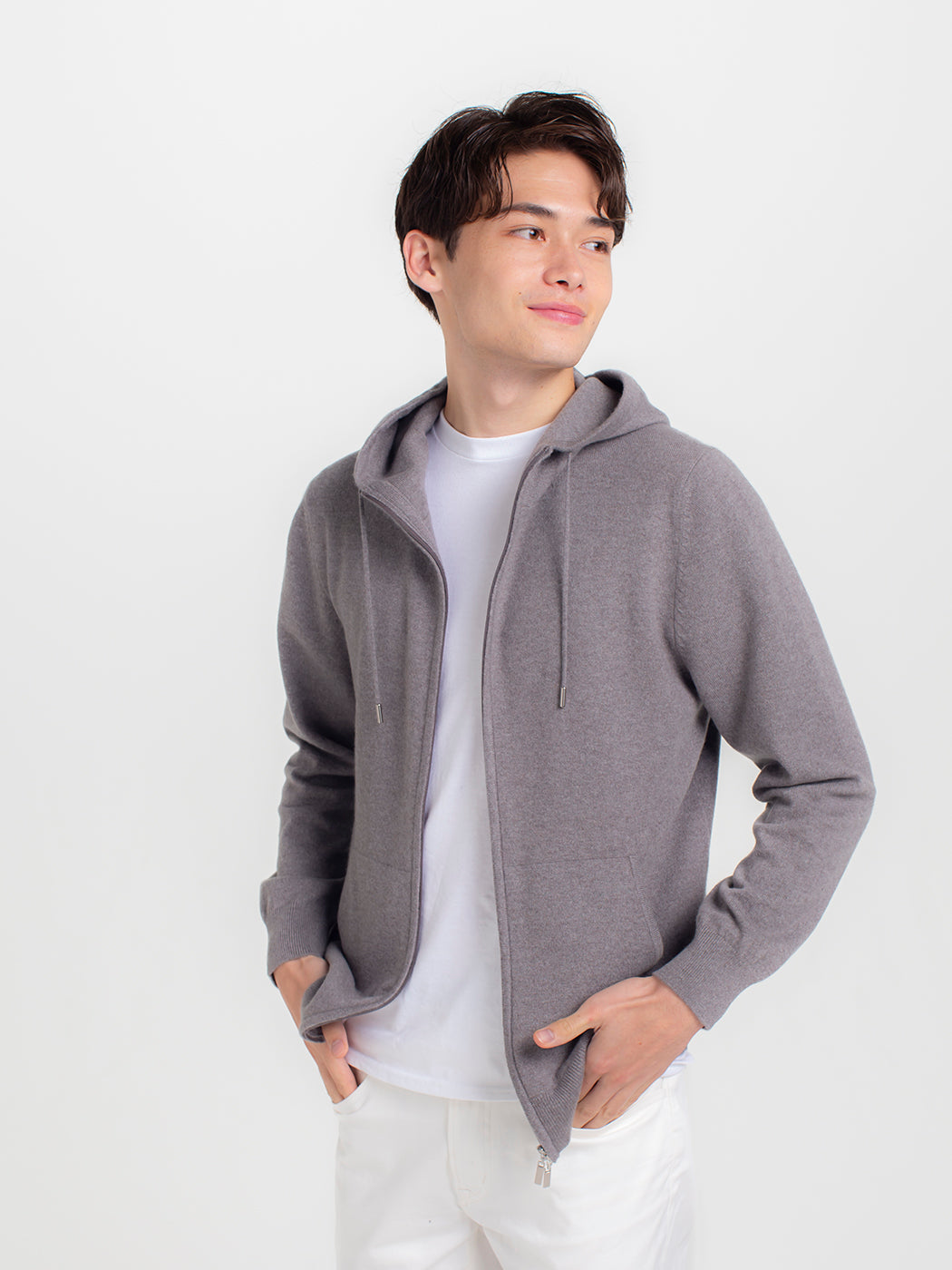 Cashmere hoodie