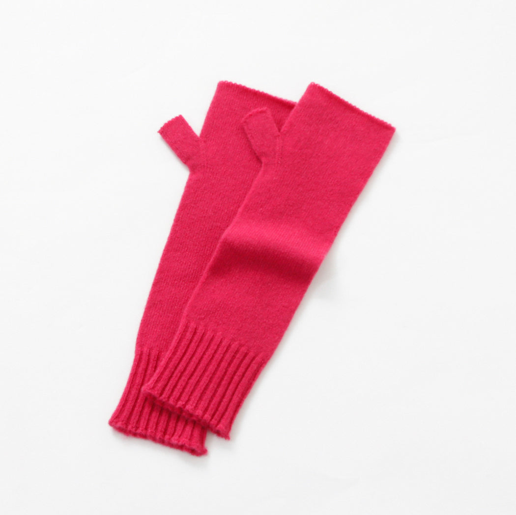 Cashmere knit hand warmers