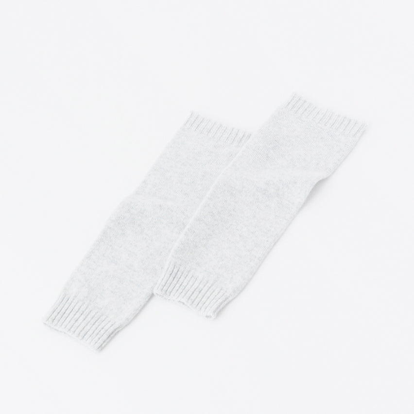 Cashmere knit jersey leg warmers