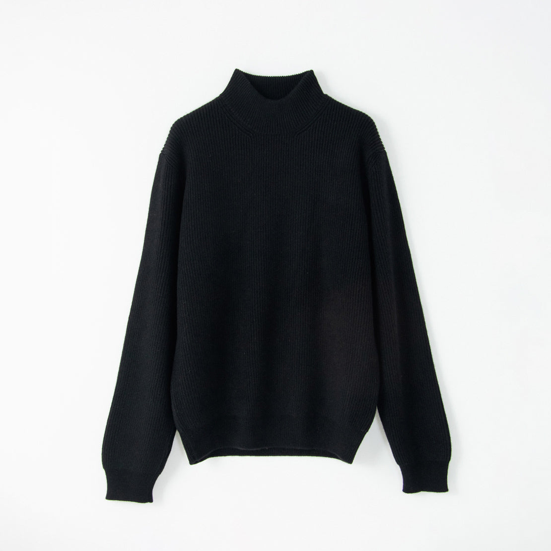 Cashmere fullcardigan high-necked sweater (stock sale)