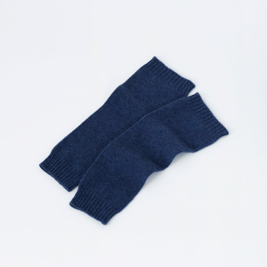 Cashmere knit jersey leg warmers