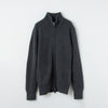 【Sample】Cashmere Halfcardigan full-zip jacket / S,M,L size