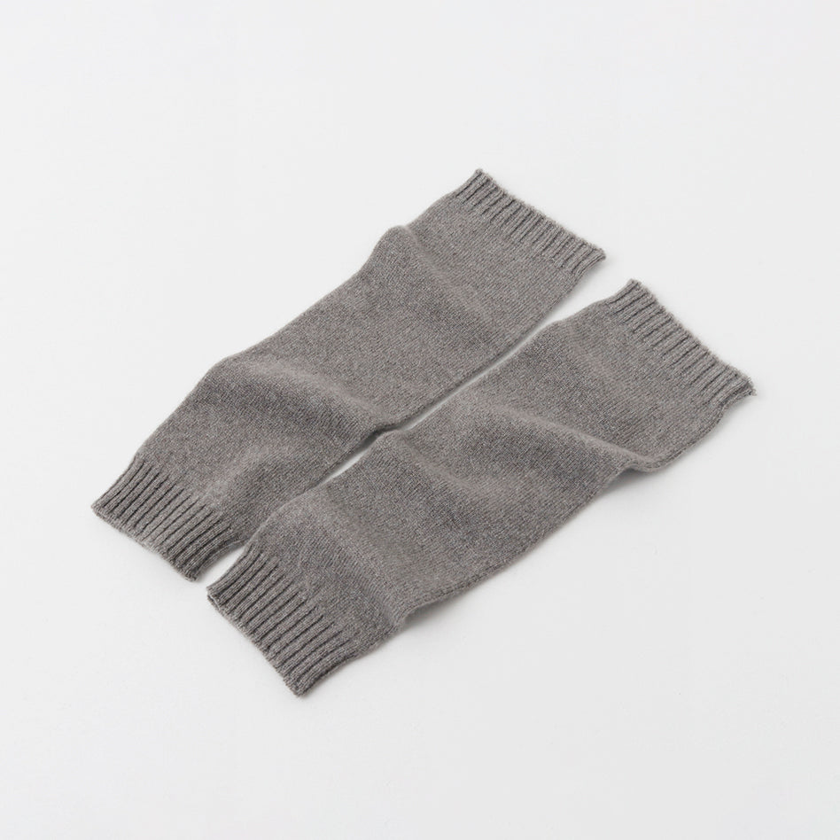 Cashmere knit jersey leg warmers