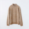 【Sample】Cashmere Fullcardigan full-zip high-necked sweater / S,M size
