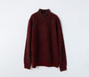 【Sample】Cashmere Fullcardigan full-zip high-necked sweater / S,M size