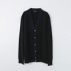 【Sample】Cashmere two-tone color cardigan / S,M,L size