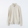 【Sample】Cashmere Halfcardigan full-zip jacket / S,M,L size