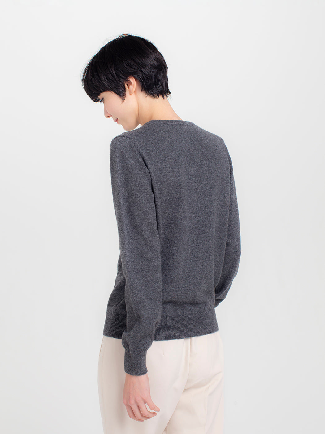 Cashmere relax v-neck sweater