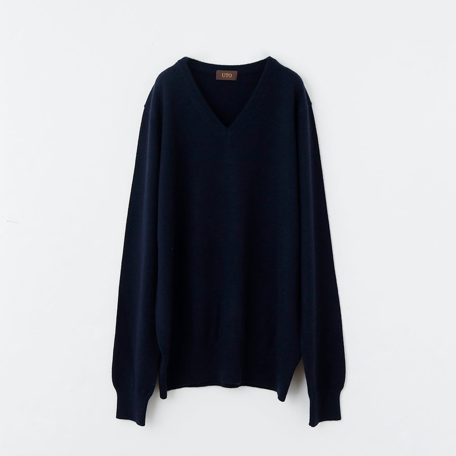 Baby Cashmere relax v-neck sweater