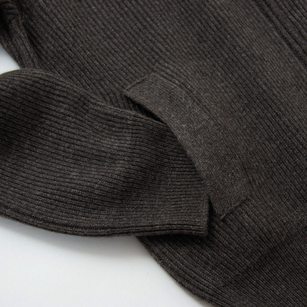 Cashmere fullcardigan zip jacket (stock sale)