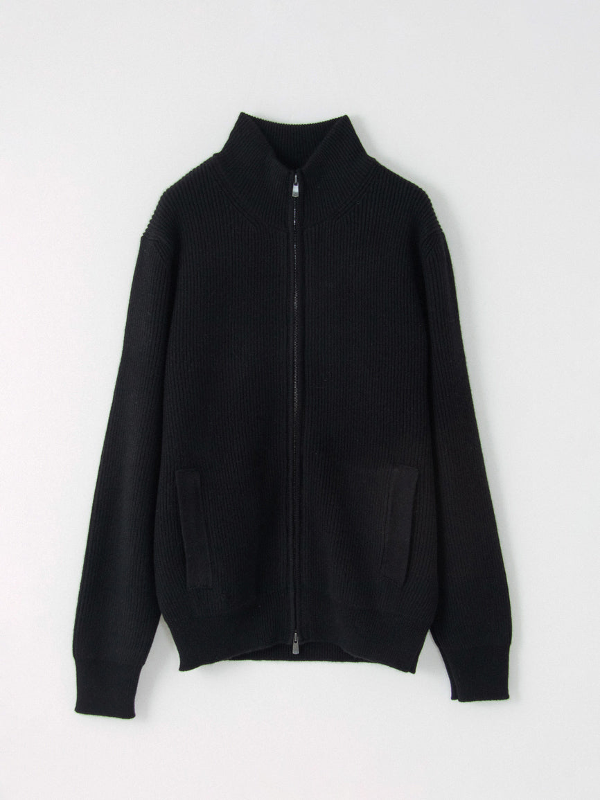 Cashmere fullcardigan zip jacket (stock sale)