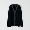 【Sample】Cashmere two-tone color cardigan / S,M,L size