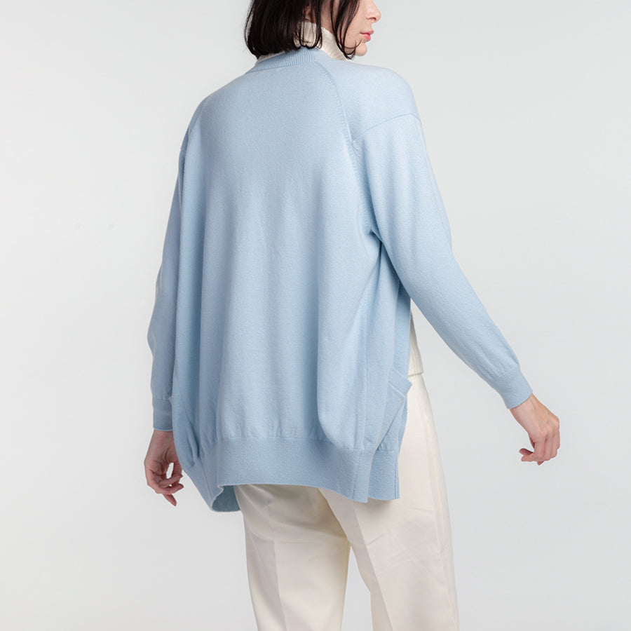 Personalized custom order of women's Japanese luxury cashmere knit v-neck cardigan